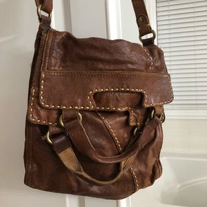 Lucky Brand Brown Leather Handbag